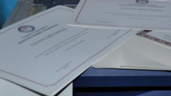 Sahte diplomanın piyasası varmış: